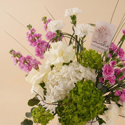 فازة ورد فاخرة عيد الأضحى