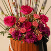 SAR1000 and Flower Arrangement Gift Basket