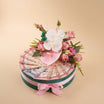 Artificial Flowers and 1500 SAR Money Arrangement