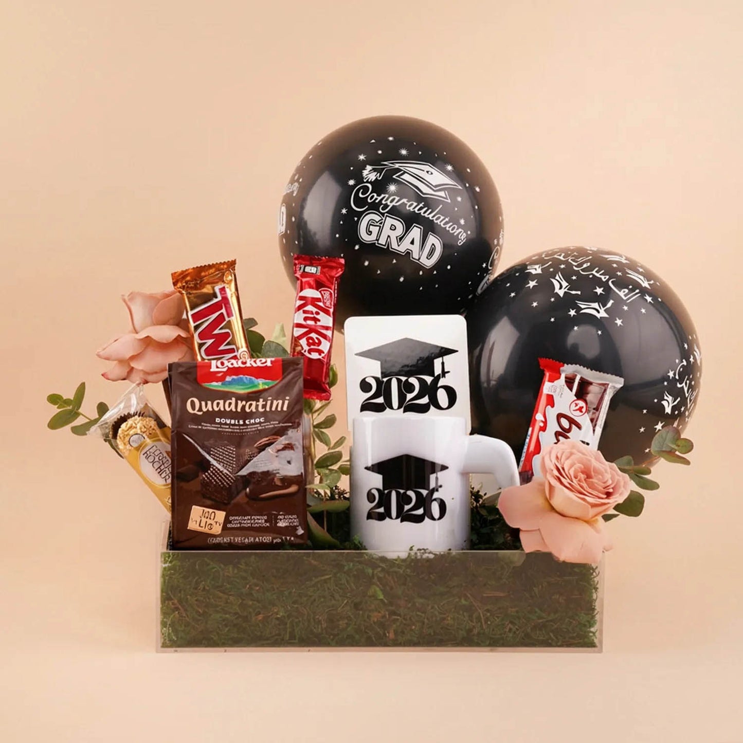 Graduation Celebration Chocolate & Balloon Hamper