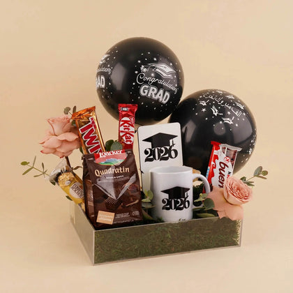 Graduation Celebration Chocolate & Balloon Hamper