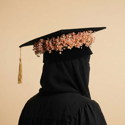 Flower Hat For Graduation Success