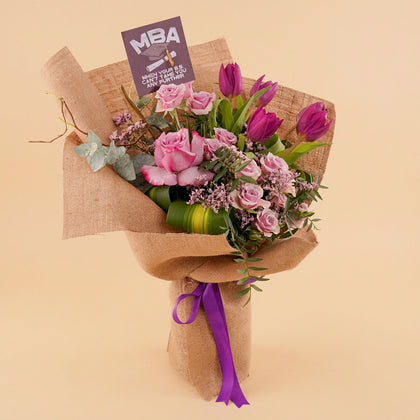 MBA Garduate Flowers Bouquet