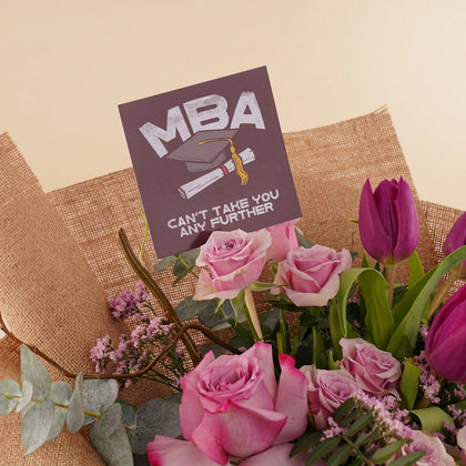 MBA Garduate Flowers Bouquet