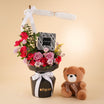 Rosy Teddy & Aani Dani Bouquet