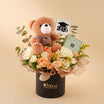 2026 Graduation Floral Box with Teddy & Patchi Chocolates