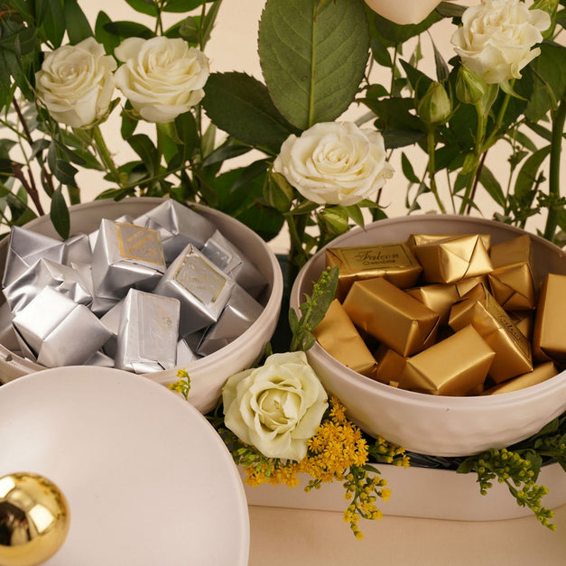 Chocolate and Flowers Gift Bouquet