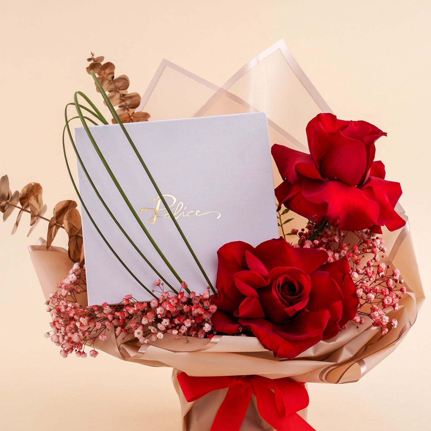 Police Jewelry Gift Set with Roses