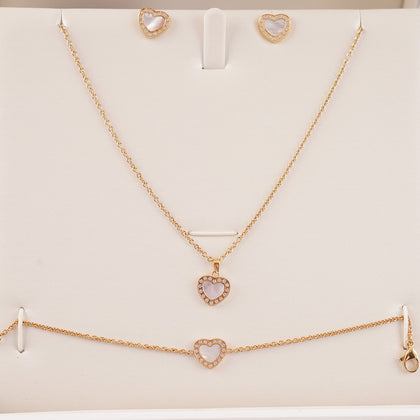 Police Jewelry Gift Set with Roses