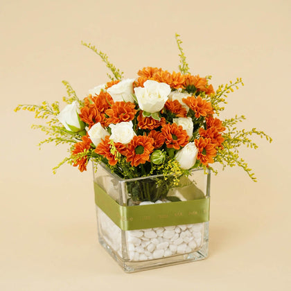 Euphoria Perfume and Flowers Gift Set