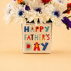 Happy Father's Day Vase