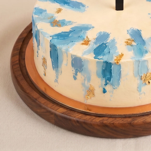 Father's Day Cake with Topper