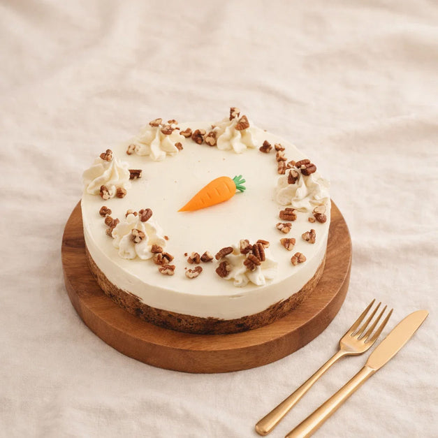 Carrot Cheesecake With Pecans