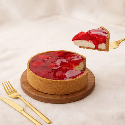 Classic Strawberry Cheesecake