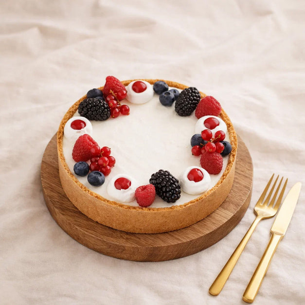 Creamy Mix Berry Cheesecake