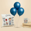 Father's Day Gift Set with Dad Mug and Pillow