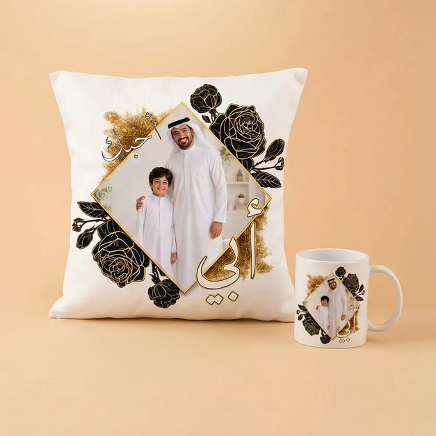 My Father's Memories Pillow N Mug
