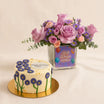 Delphinium Bloom Birthday Cake