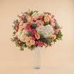 Dream White Hydrangea n Roses Vase