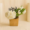 Tulip n Hydrangea Serenity Vase