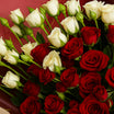 Red n White Spray Rose Bouquet