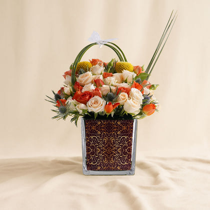 Asala | Arabic Inscription Flower Vase