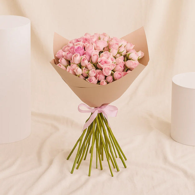 Rosy Tenderness Pink Flower Bouquet