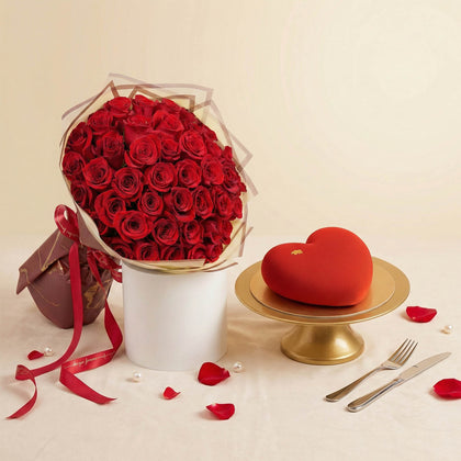 Love Bouquet | 50 Red Roses 