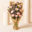 Lovely Pink Carnations Bouquet