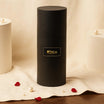 Red Forever Rose in Ebony Black Vase