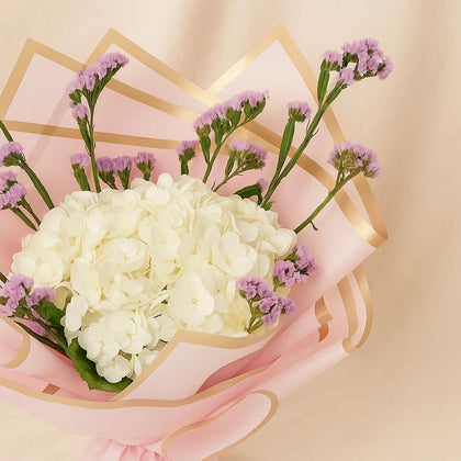 White Hydrangea Bouquet