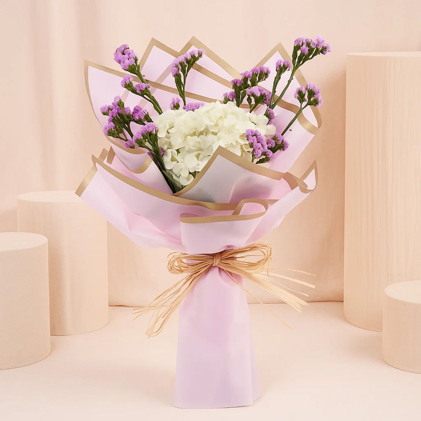 White Hydrangea Bouquet