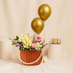 Touch of Magic Floral Basket Arrangement