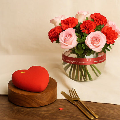 Love Flower Elegant Bowl