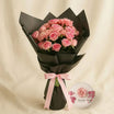 Baby Rose n Carnation Flower Bouquet