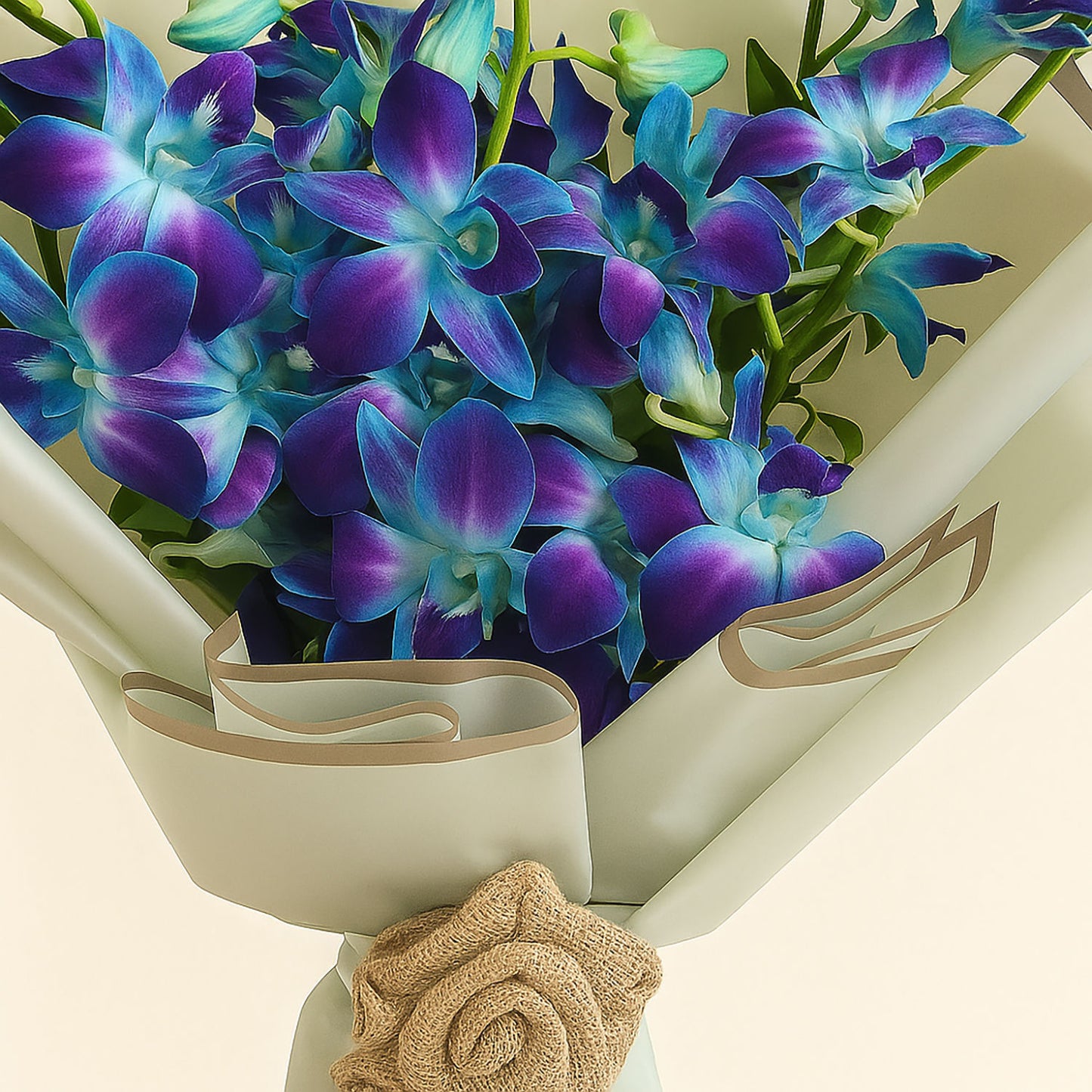 Fascinating Royal Blue Orchids Flower Bouquet