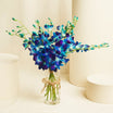 Mesmerizing Royal Blue Orchid Vase 