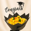 Yellow Roses Graduation Bouquet