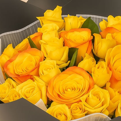 Yellow Roses Graduation Bouquet