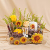 Sunflower Delights Get Well Soon Basket
