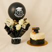 Golden Chocolate Graduation Cake
