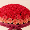 Hot Pink Ombre Tones Flower Bouquet