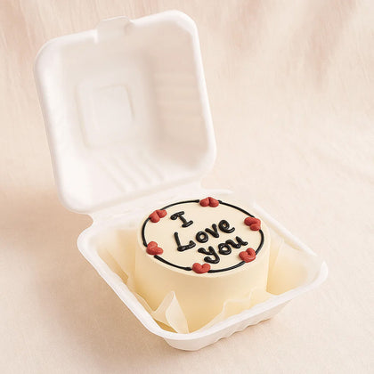 I Love You Mini Cake