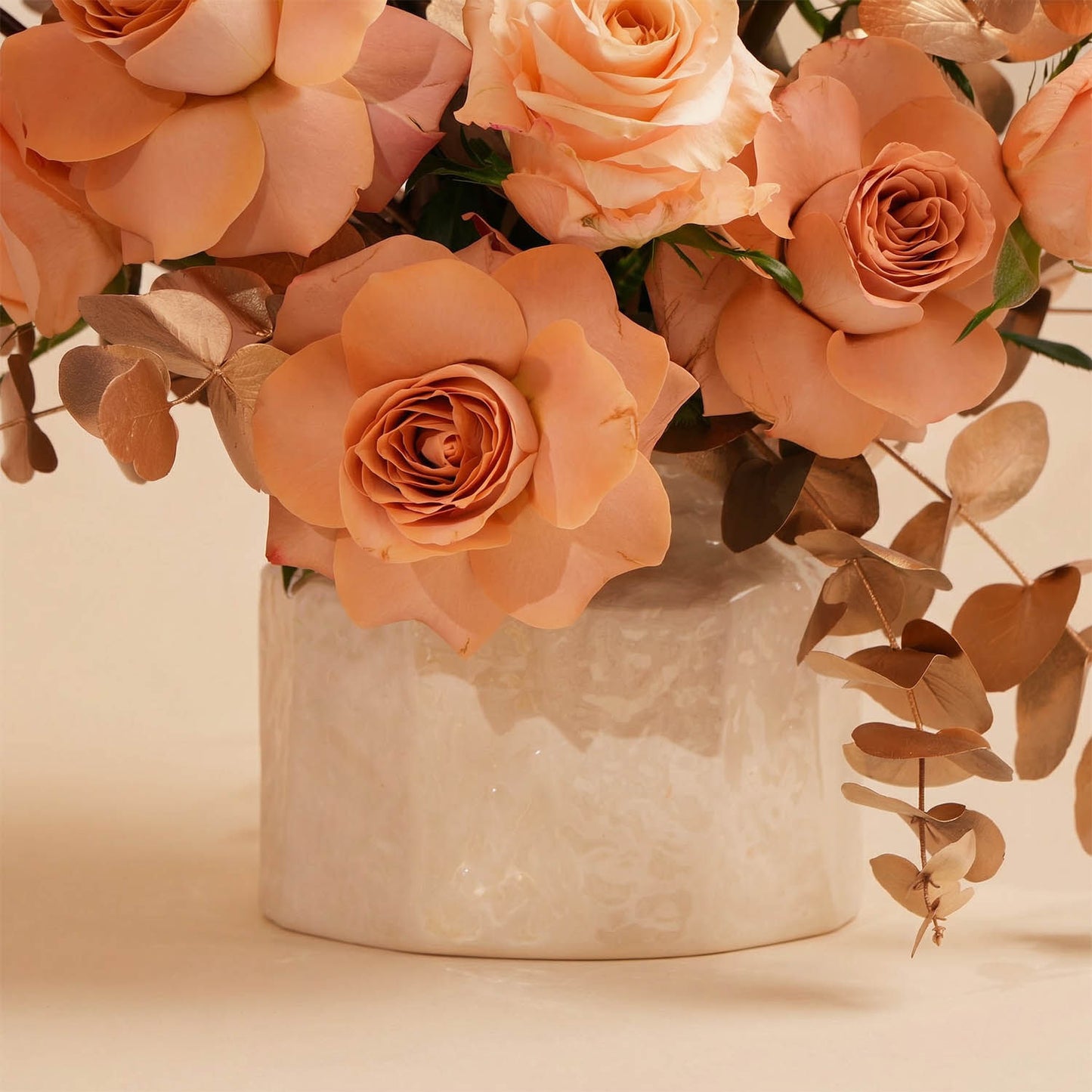 Moonlit Serenity Rose Vase