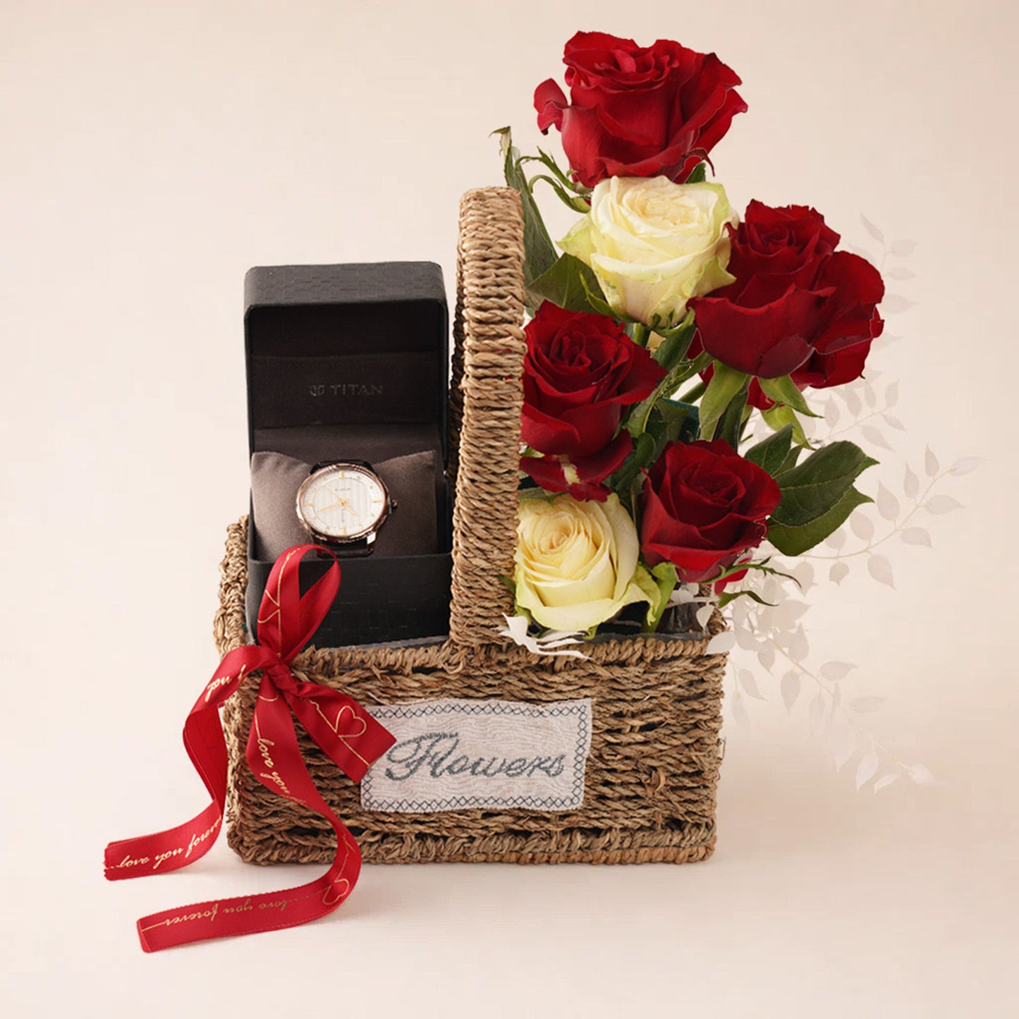 My Heart - Titan Watch with Roses Love Gift For Him
