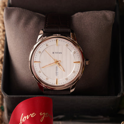 My Heart - Titan Watch with Roses Love Gift For Him