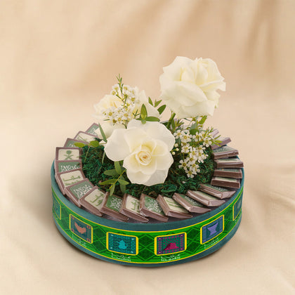 National Day Flowers & Chocolates Set