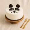 Cute Panda Face Kids Cake