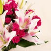 Pink Lily n Rose Blush Flower Bouquet