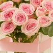 Pink Spray Rose Vase